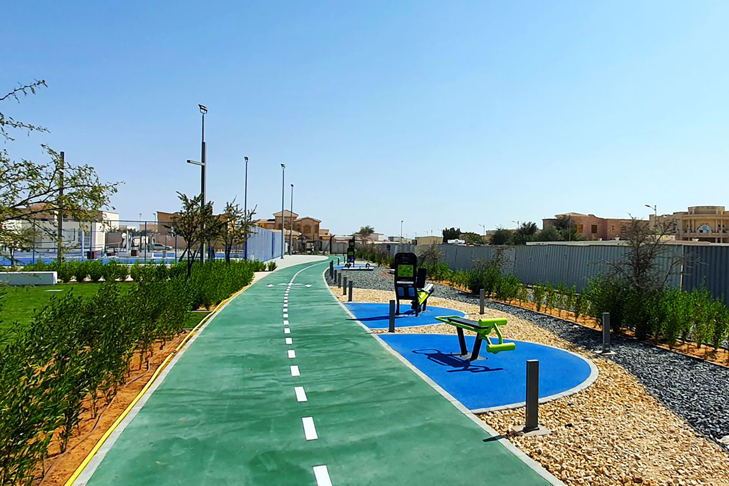 TPV Footpath in Park Setting