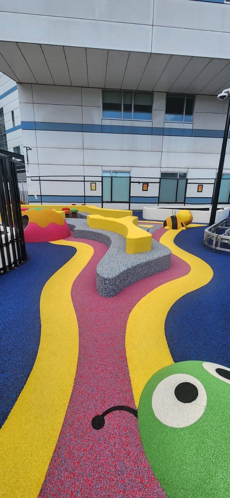 Rosehill TPV Softfall Surface Installed - Image 3