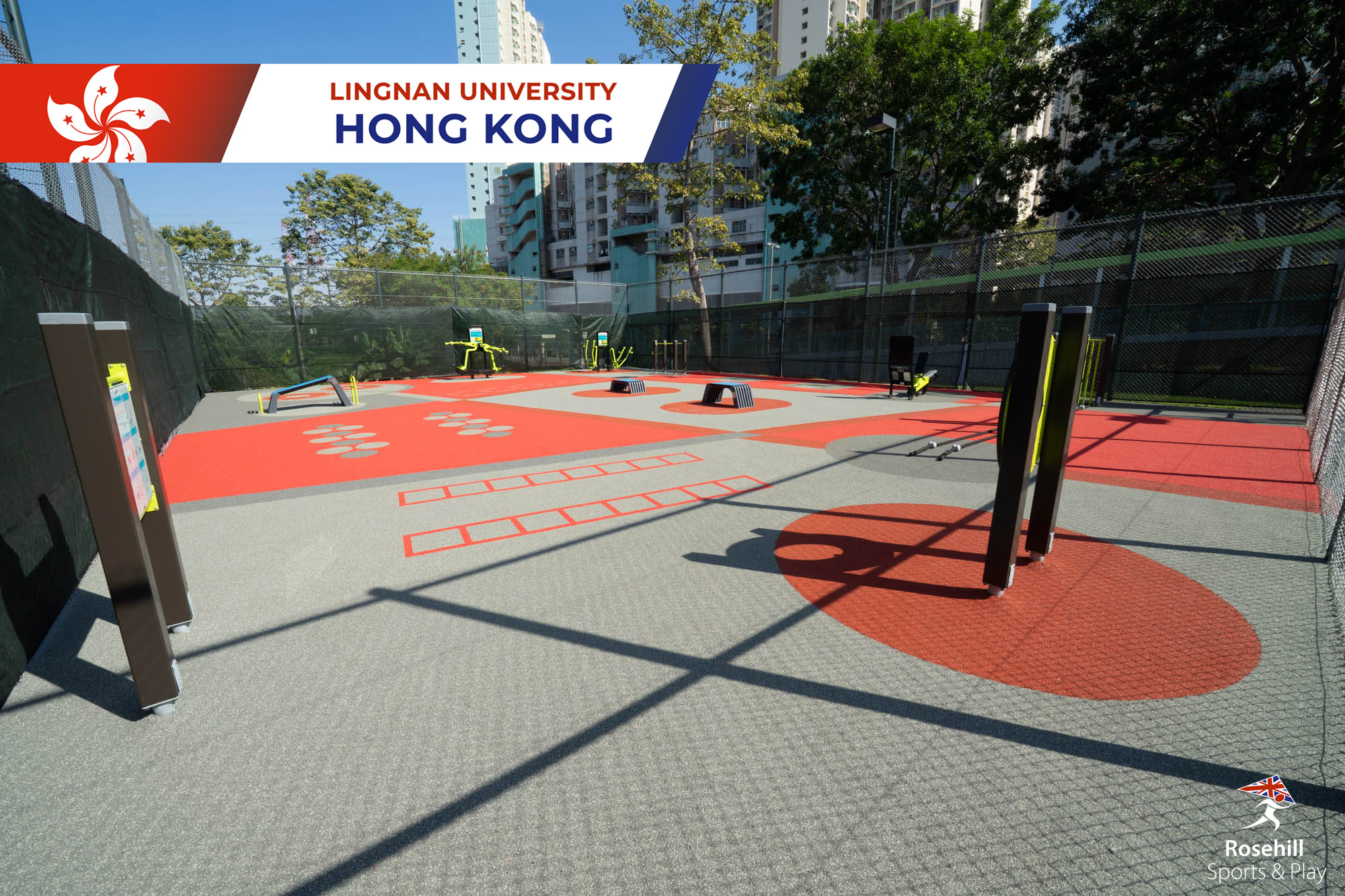 Lingnan University's New Outdoor Fitness Gym - Image 1
