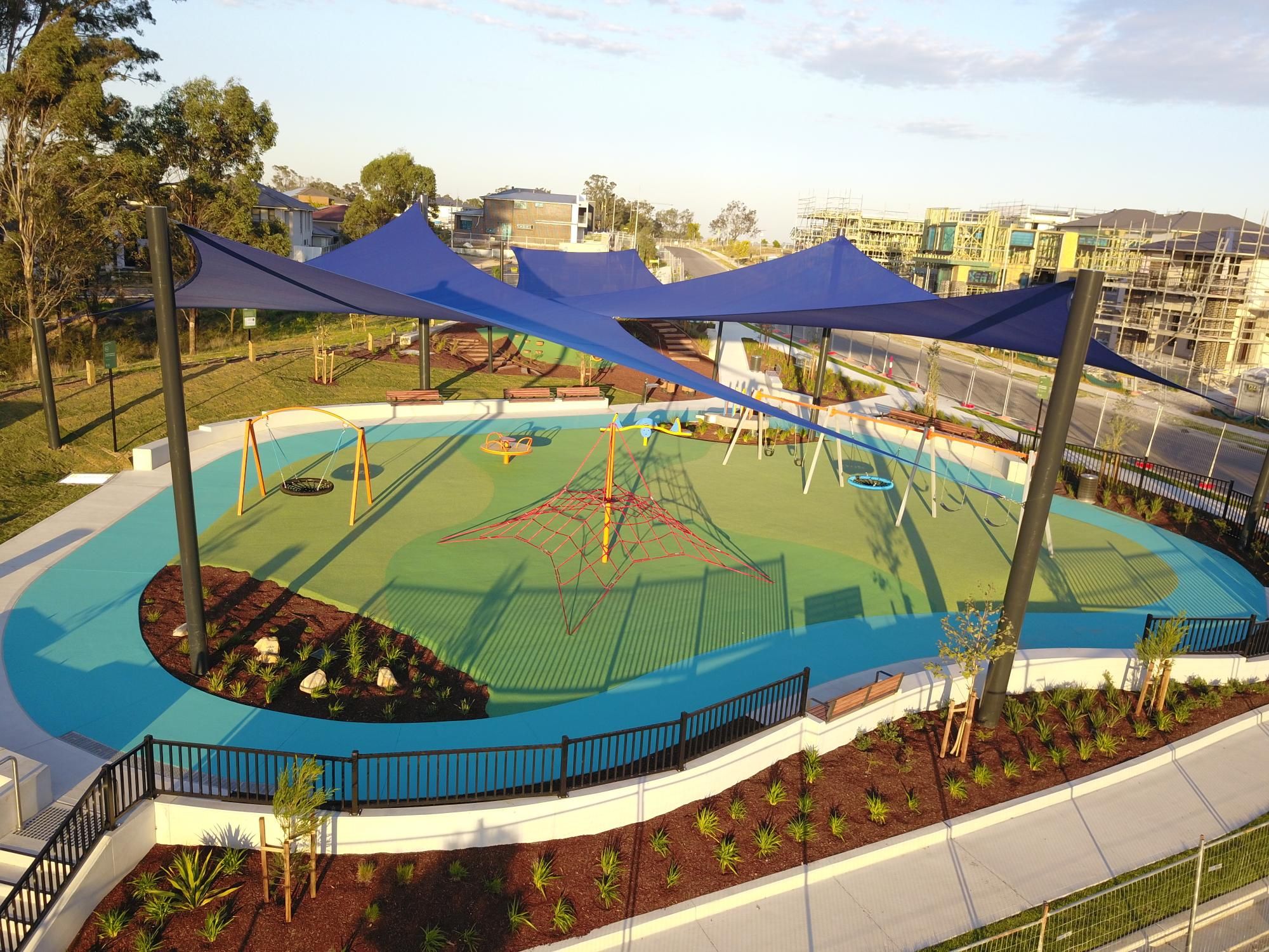 New Playground Surface At Pinnacle Park - Main Image