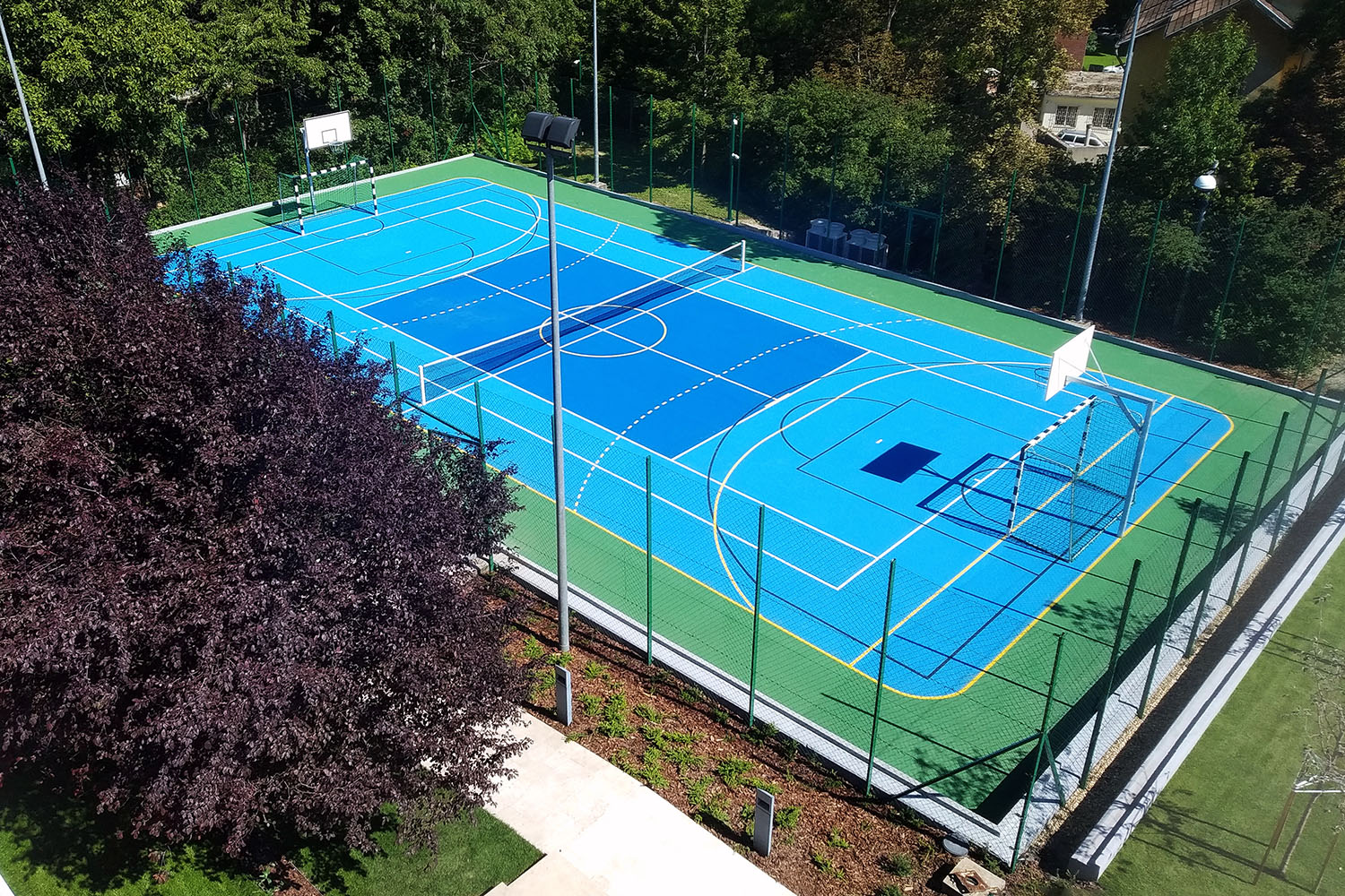 Multi-Use Games Area with TPV Surface