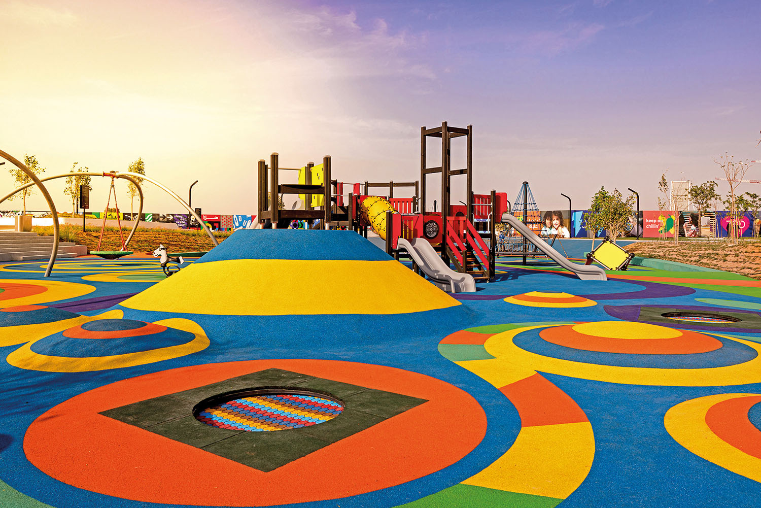 TPV Playground Surface Installation
