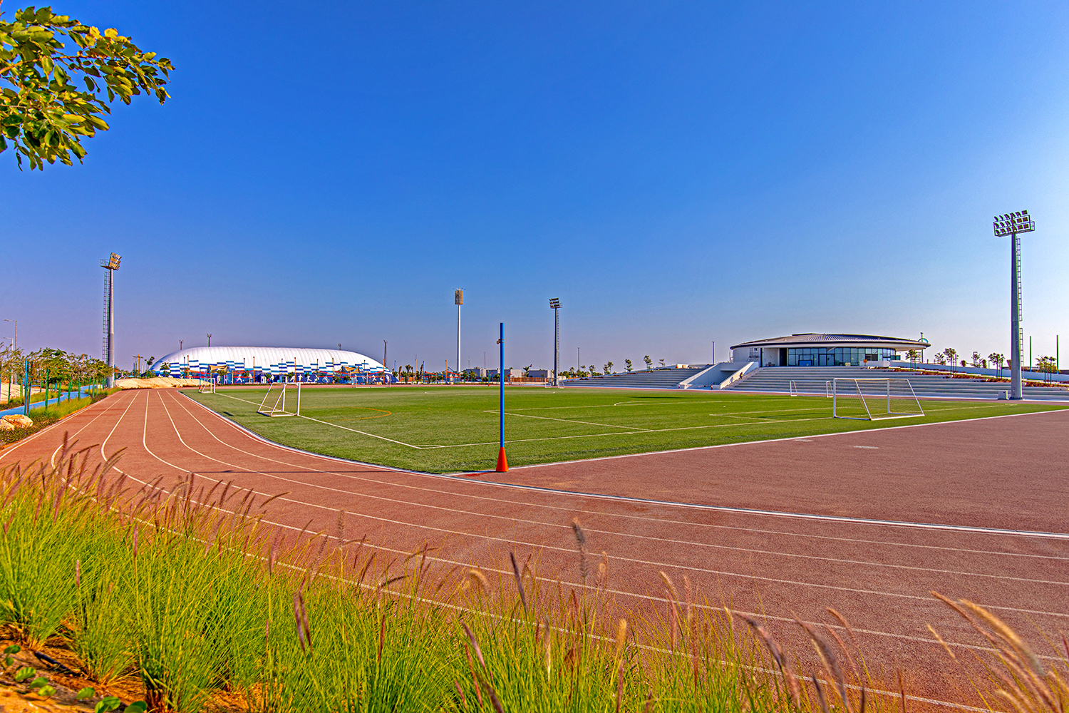 Professional Running Track with TPV Surface